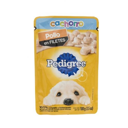 PEDIGREE CACHORRO ALIMENTO HUMEDO POLLO 100GR