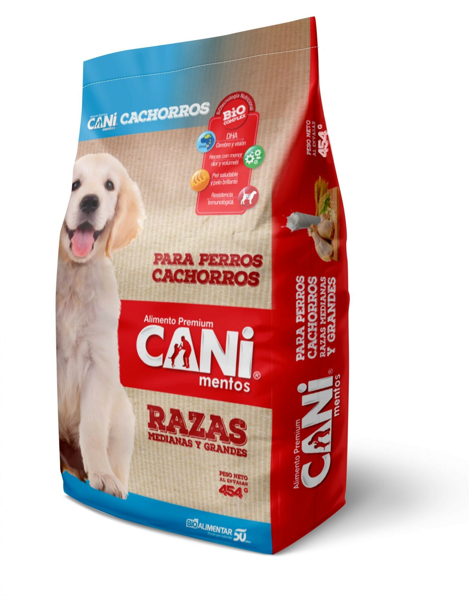 CANImentos CACHORROS RAZAS MEDIANAS Y GRANDES 1LB