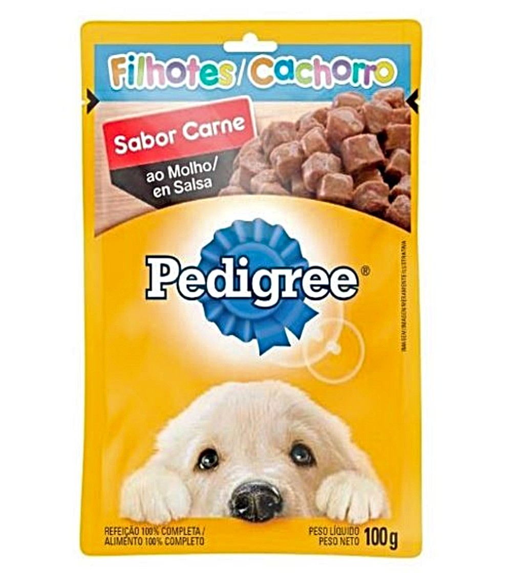 PEDIGREE CACHORRO ALIMENTO HUMEDO CARNE 100GR
